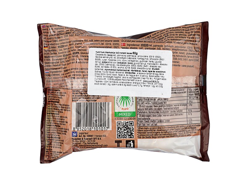 Yum-yum instant marhahúsleves 60g