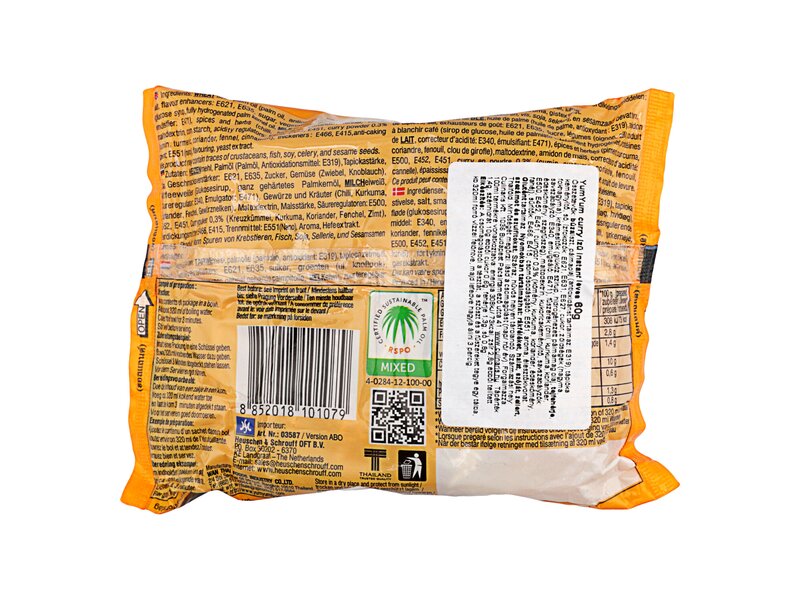 Yum-yum curry ízesítésű leves 60g