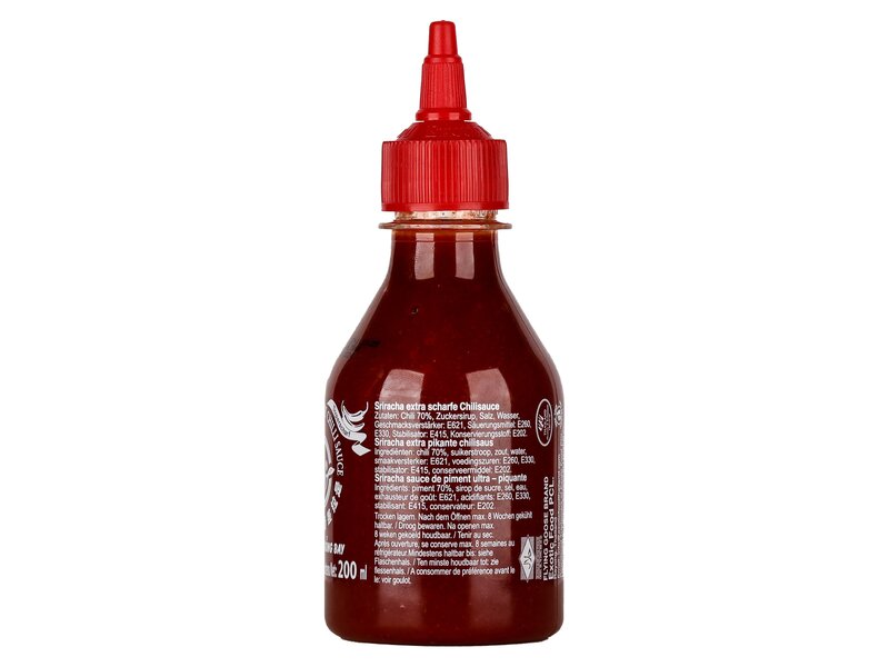 Sriracha chilli szósz extra erős 200ml