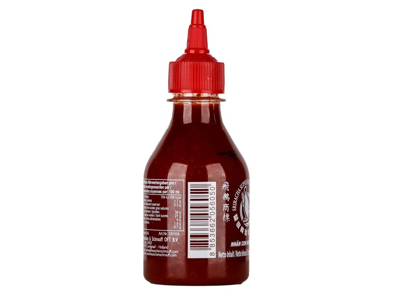Sriracha chilli szósz extra erős 200ml