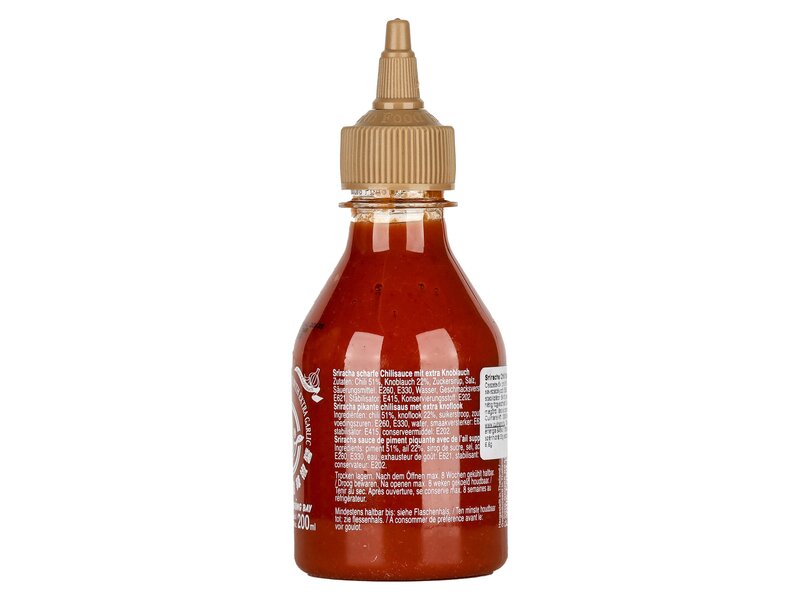 Sriracha fokhagymás chili szósz 200ml