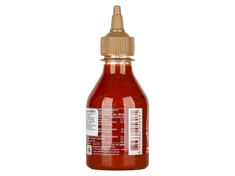 Sriracha fokhagymás chili szósz 200ml