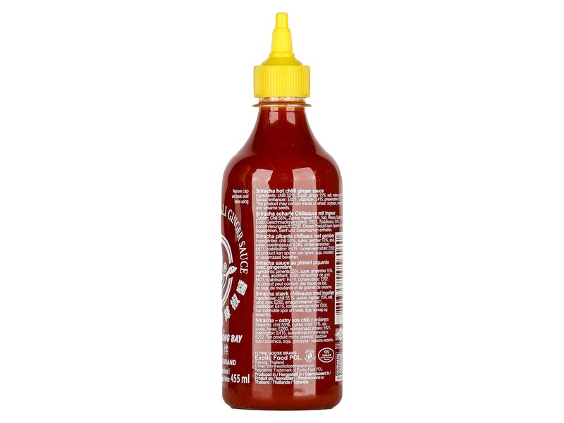 Sriracha gyömbéres chili szósz 455ml