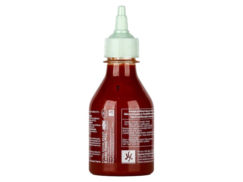 Sriracha chilli szósz MSG mentes 200ml