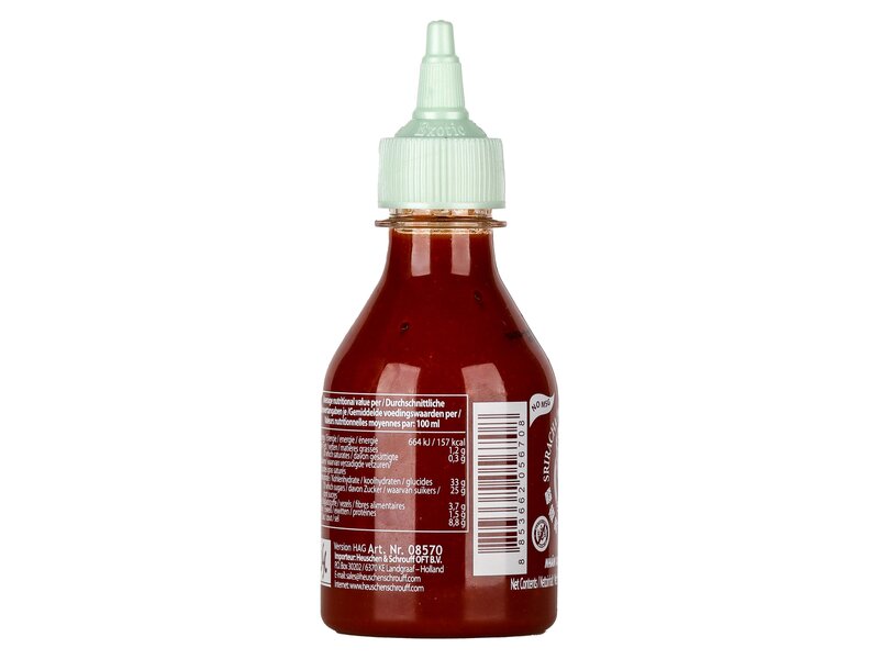 Sriracha chilli szósz MSG mentes 200ml