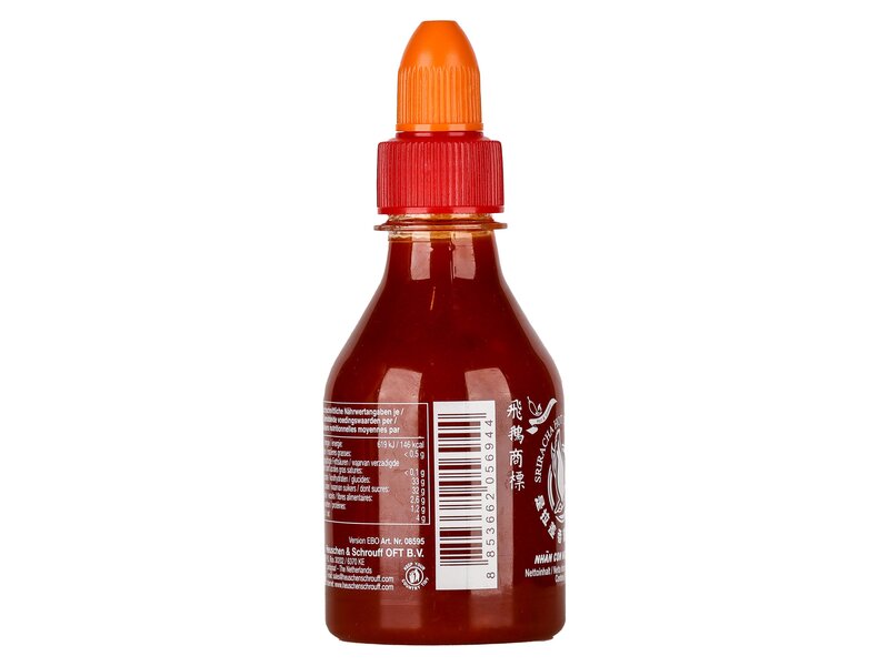 Sriracha csípős édes chilli szósz 200ml