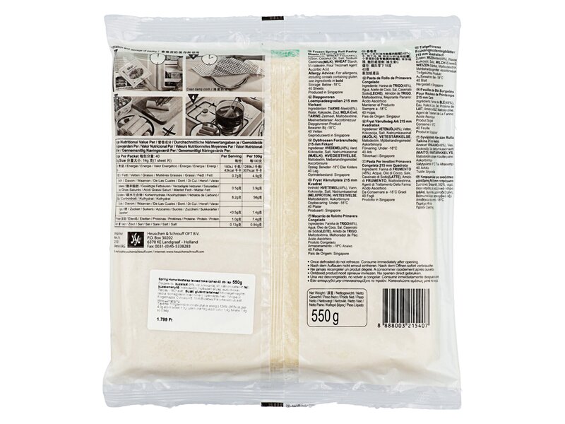 Spring** Home tésztalap tavaszi tek.40db