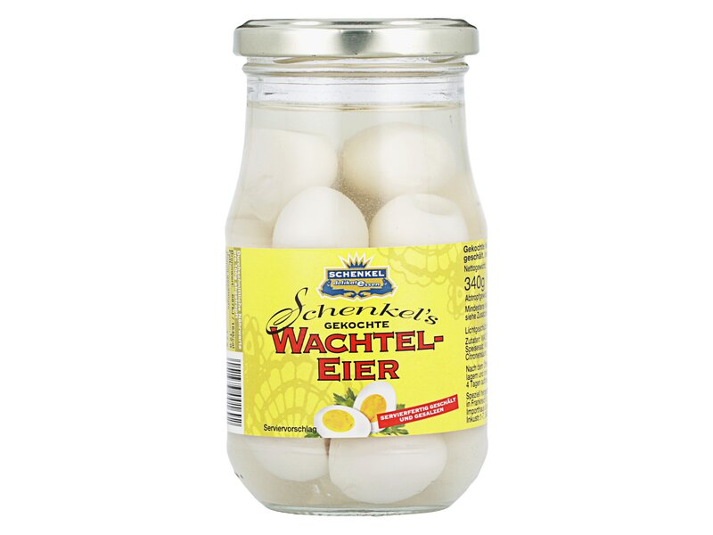 Schenkel Wachtel-Eier fürjtojás 340g
