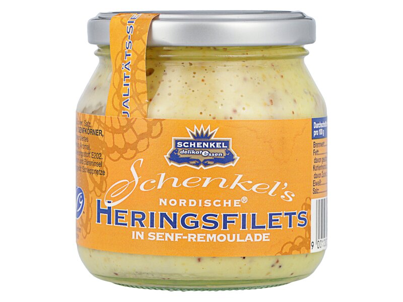 Schenkel* Hering Senf mustáros 255g