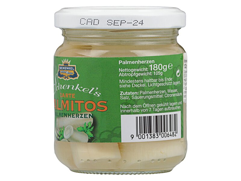 Schenkel Zarte Palmitos pálmaszív 190g