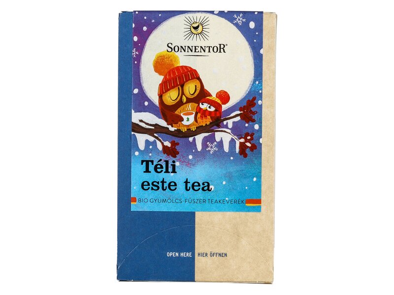 Sonnentor Bio Téli este tea filteres 45g