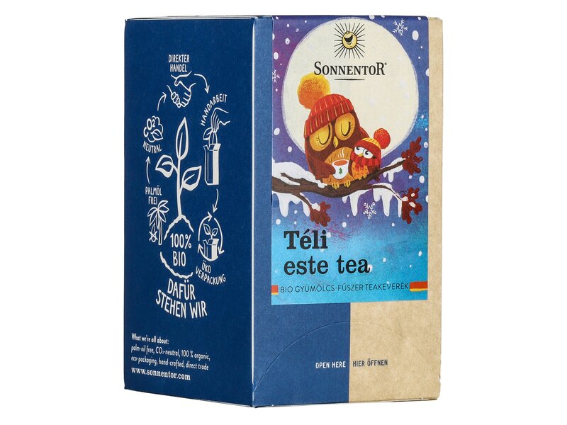 Sonnentor Bio Téli este tea filteres 45g