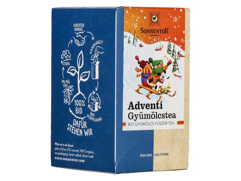 Sonnentor Bio Adventi gyümölcstea filteres 50,4g