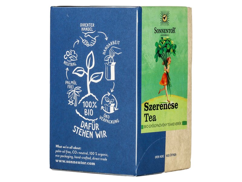 Sonnentor Bio Szerencse herbál teakeverék filteres 27g