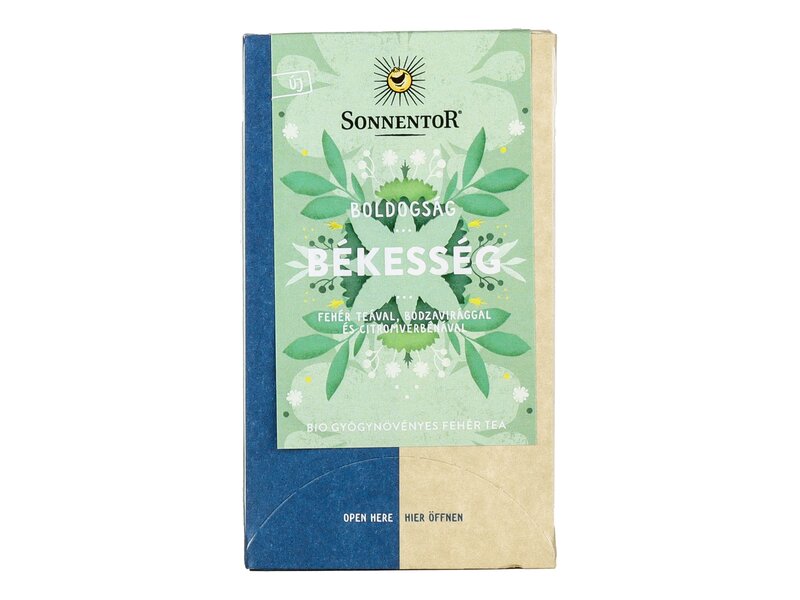Sonnentor Bio Boldogság-Békesség herbál teakeverék - filteres 27g