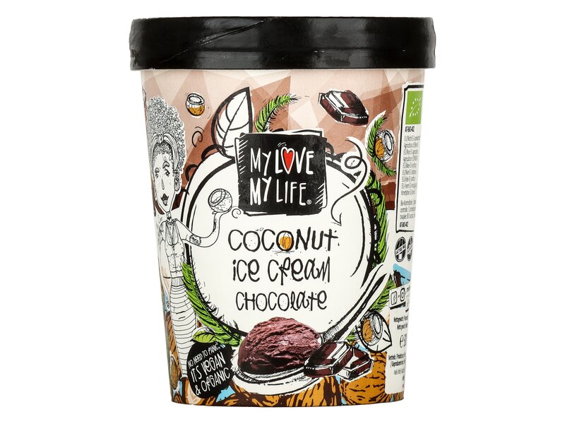 My love My life** Coconut ice cream Chocolate 500ml