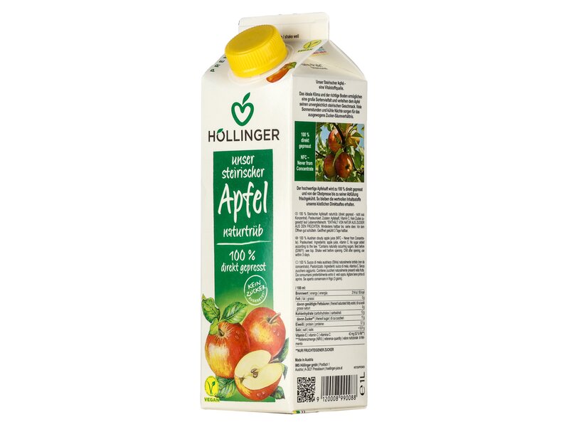 Höllinger Stájer Alma Gyümölcsital 1L