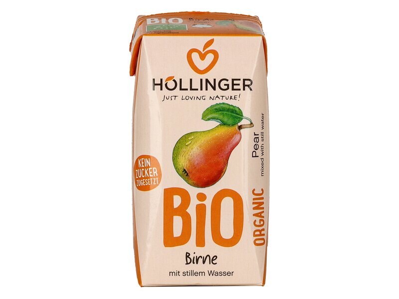 Höllinger Bio Gyümölcsital Körte 0,2L
