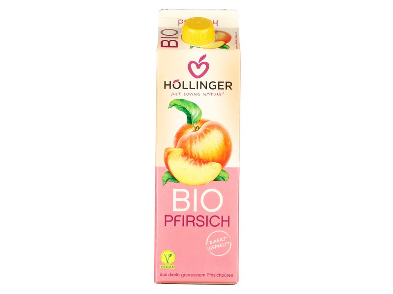 Höllinger Bio Gyümölcsital Őszibarack 1L