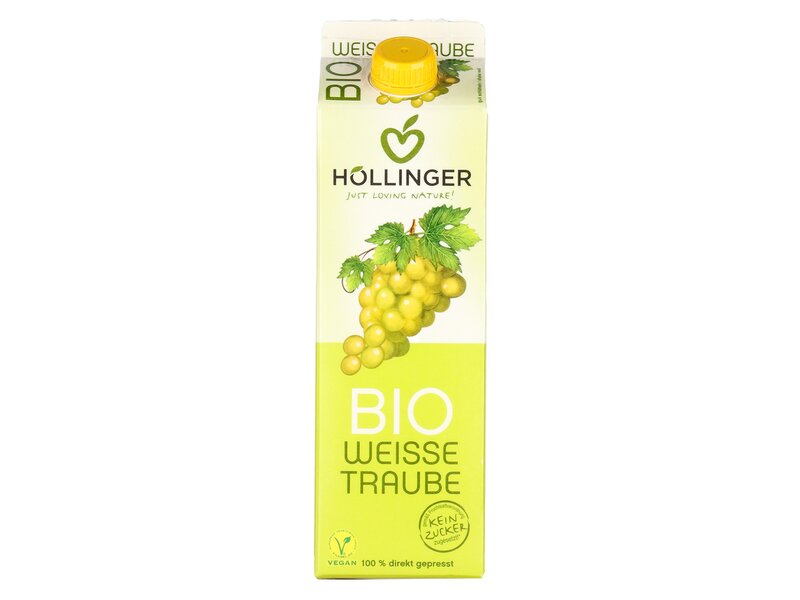 Höllinger Bio Gyümölcsital Fehérszőlő 1L