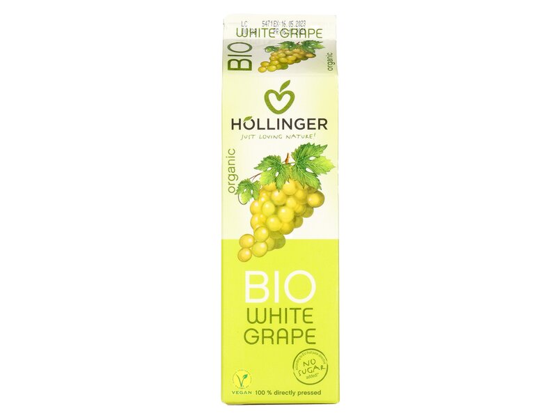 Höllinger Bio Gyümölcsital Fehérszőlő 1L