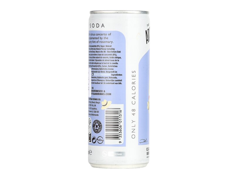 Artisan Drinks ASD Lemon Soda 250ml