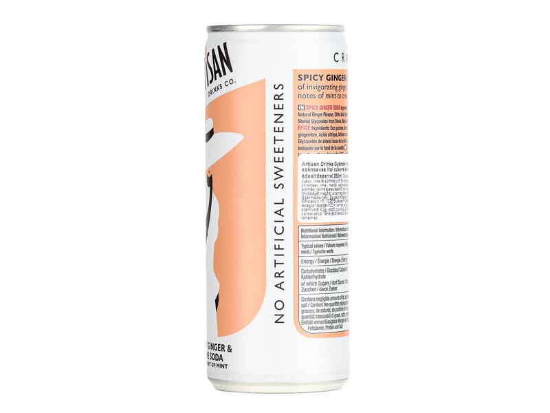 Artisan Drinks ASD Ginger Soda 250ml