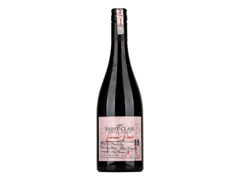 Saint Clair Pioneer Block 15 Pinot Noir 2021 0,75l