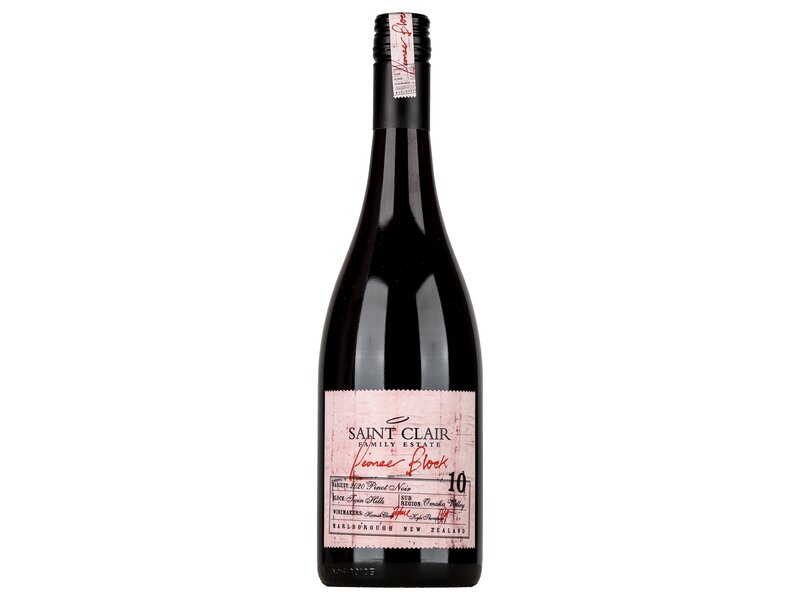 Saint Clair Block 10 Pinot Noir 2019 0,75l