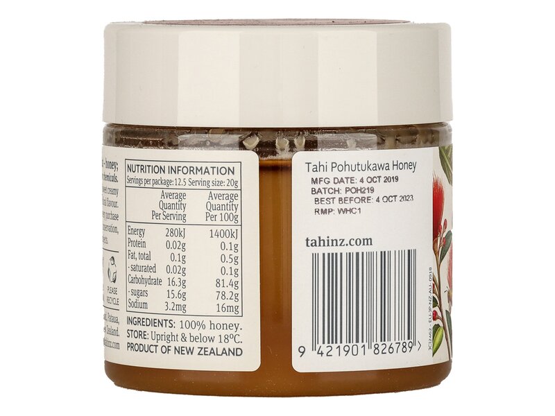 Tahi Pohutukawa honey 250g