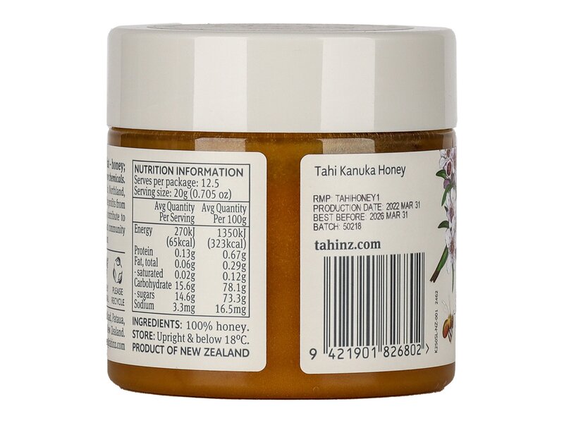 Tahi Kanuka Honey 250g
