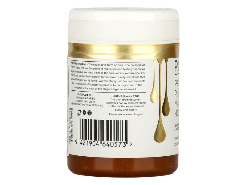 Puriti nyers manuka méz UMF15+ 250g