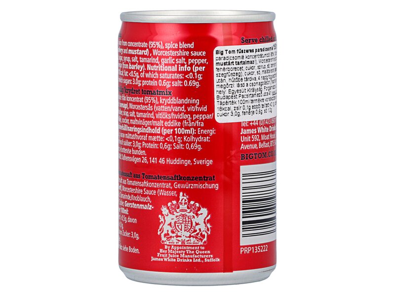 Big Tom Spiced Tomato Juice 150ml