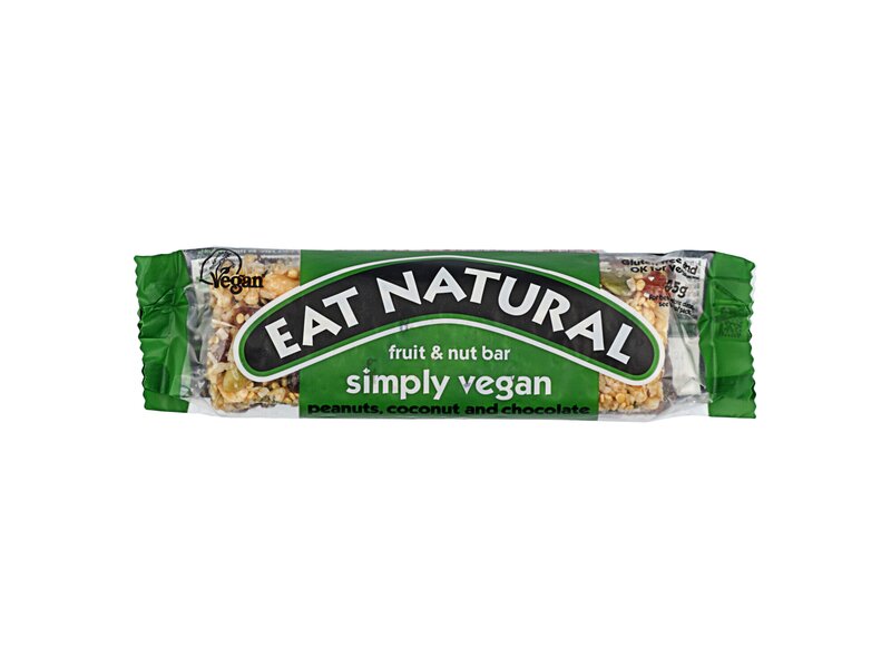 Eat Nat simply vegan peanut, coconut&chocolate 45g 