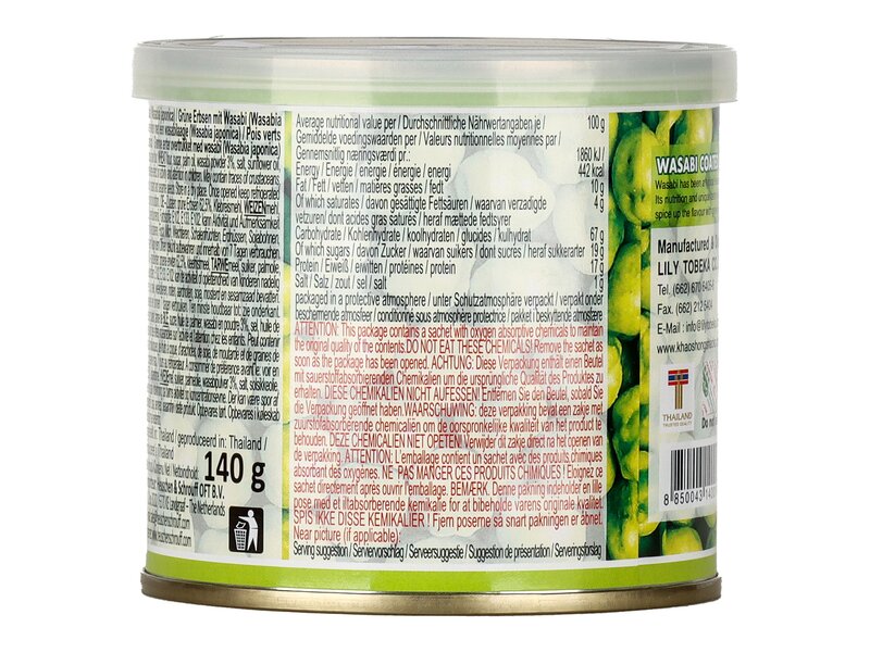 Khao Shong wasabis zöldborsó 140g