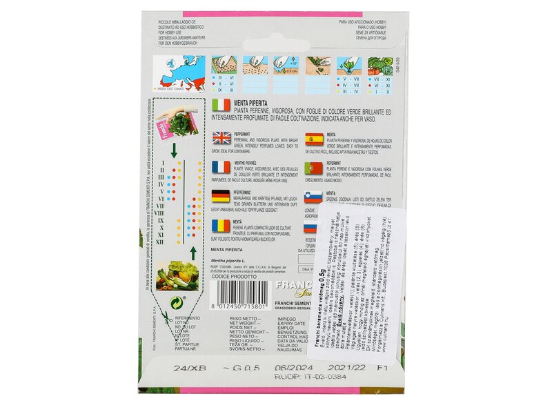Franchi Borsmenta vetőmag