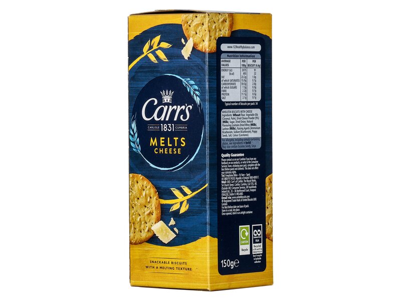 Carr's sajtos kréker 150g