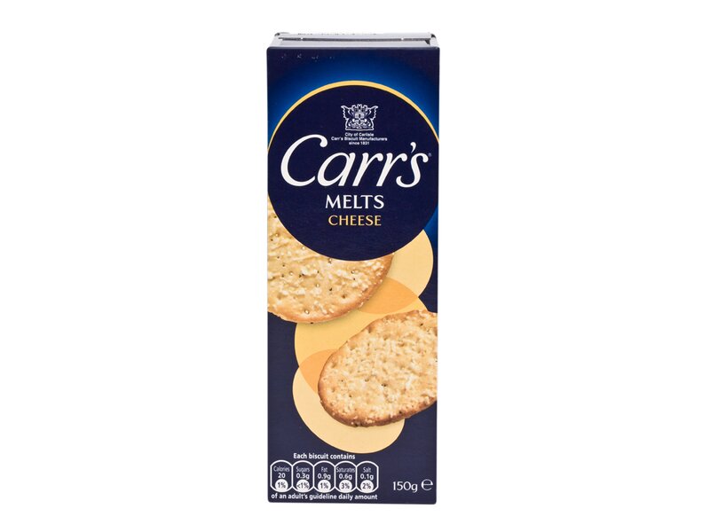 Carr's Cheese melts 150g M