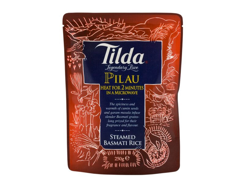 Tilda Steamed Rice Pilau 250g