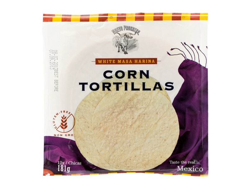 Nuevo Progreso Corn Tortilla 12db 181g