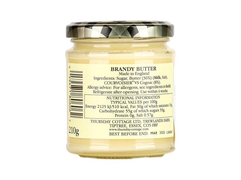 Thursday C. Brandy Butter 210g