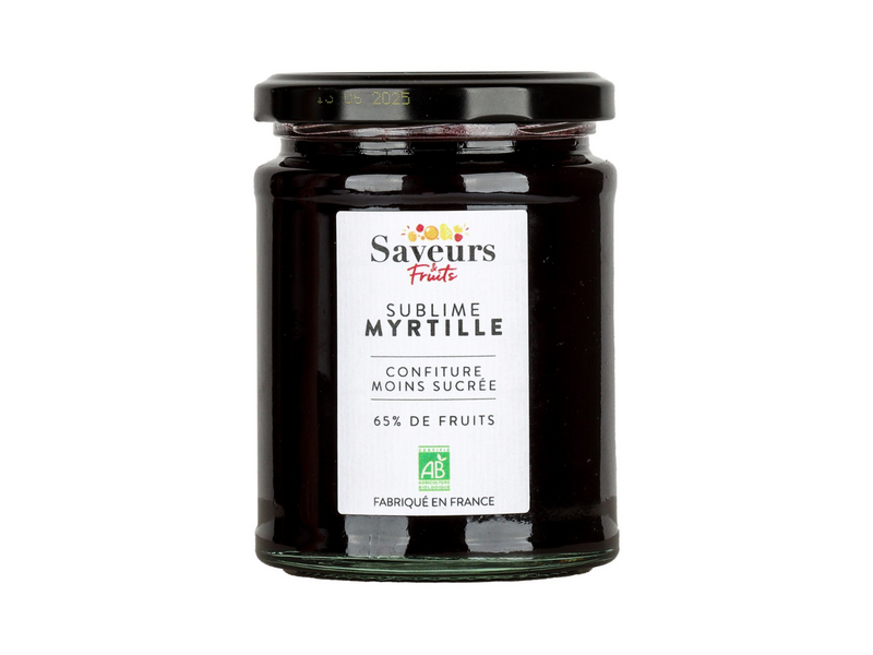 Naturgie Bio áfonyalekvár 33%-kal kevesebb cukorral 310g