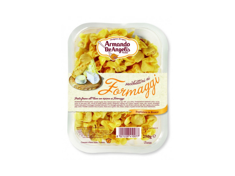 De Angelis Sajttal töltött sacchettini 250g