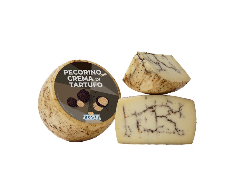 Busti Pecorino fekete szarvasgombával