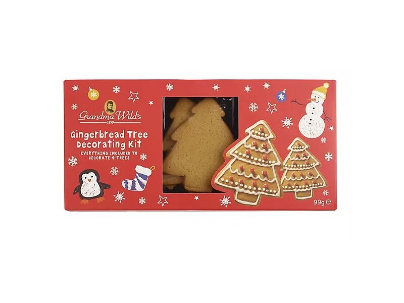 Gwilds Gingerbread Tree Decorating Kit 99g