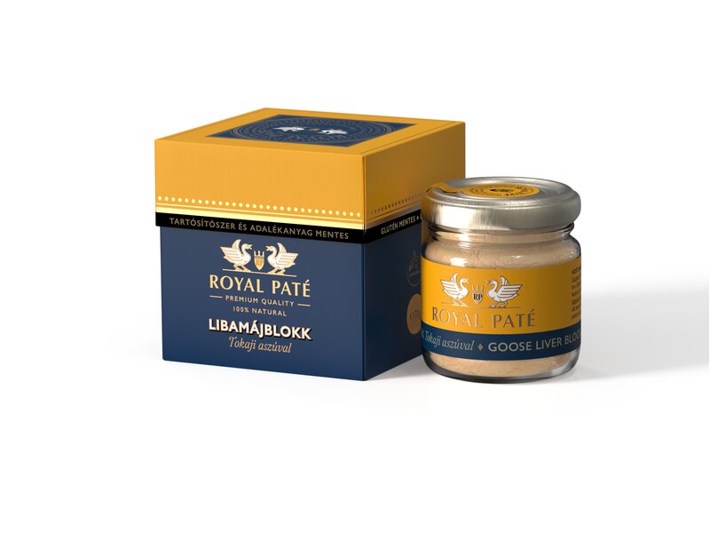 Royal Paté Prémium libamájblokk tokaji aszúval 70g