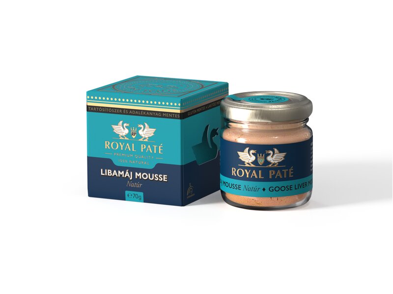 Royal Paté Prémium libamáj mousse natúr 70g