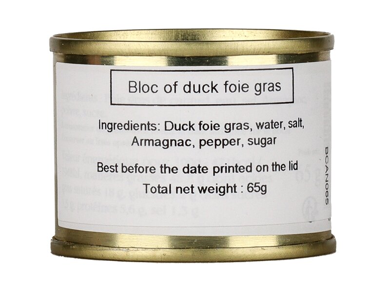 M.Turenne* Bloc de Foie Gras Canard 65g