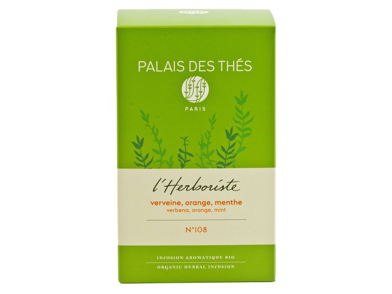 Palais des Thés Bio L'Herboriste No108 40g filteres